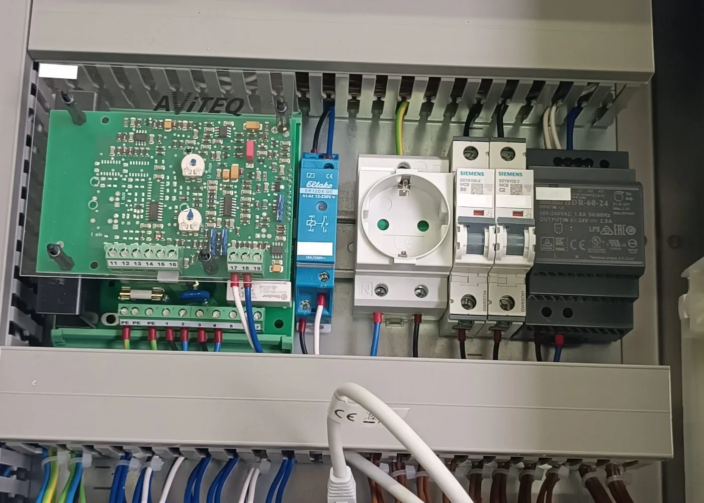 PLC and I/O rack for OT asset inventory